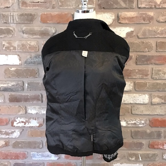 WHITE HOUSE BLACK MARKET Women’s Silk Blend Textured Plaid Blazer Jacket 12 - Picture 4 of 6